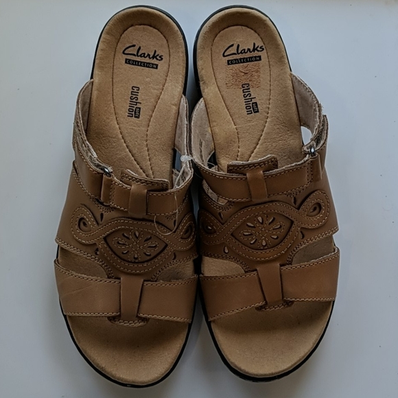 clarks women's leisa higley slide sandal